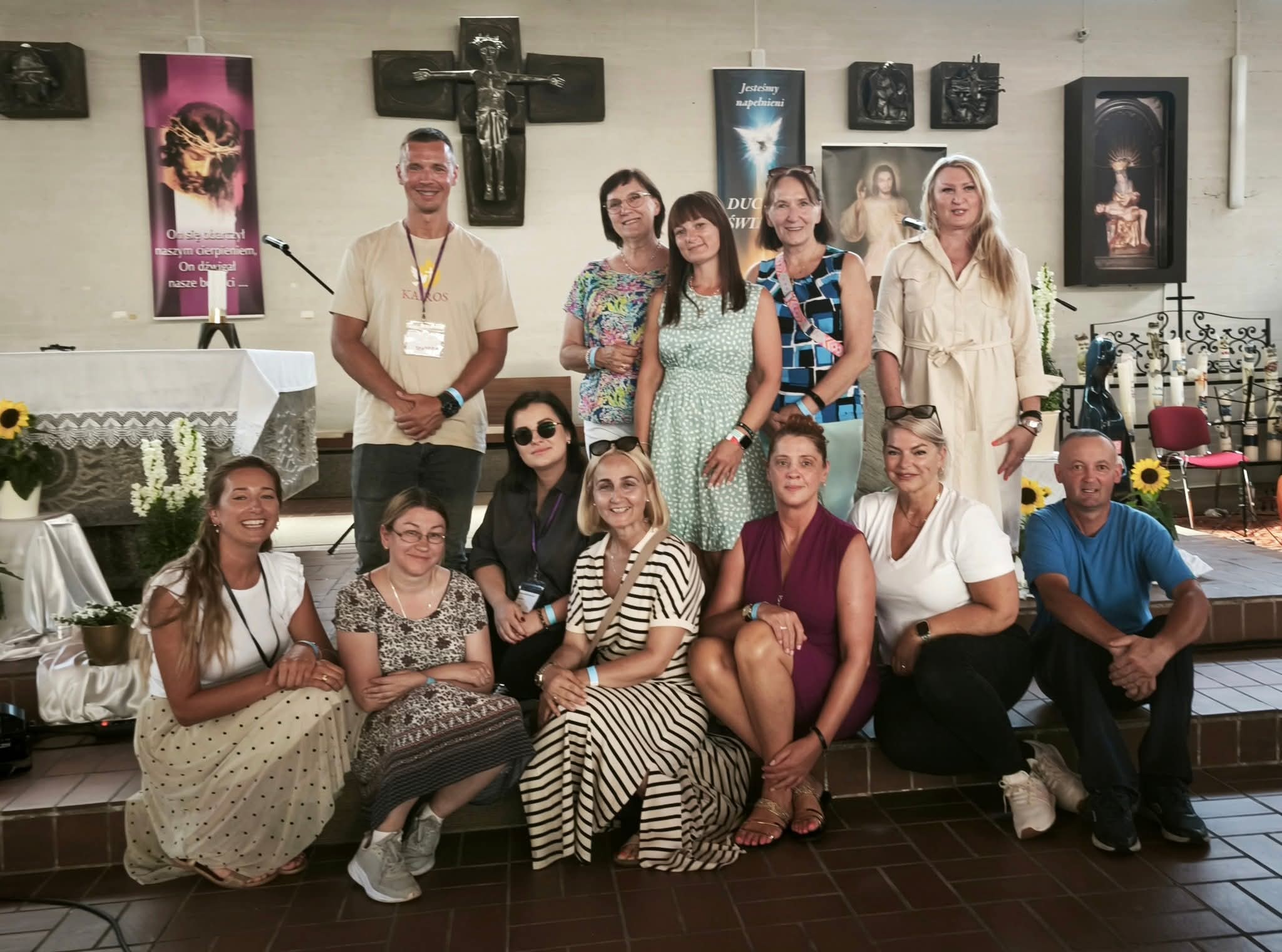 Członkowie wspólnoty Kairos